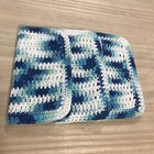Handmade Set Of 3 Crochet Cotton Dish Cloths Or Wash Cloths 8 5x8 5 Inches  new 