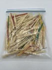 Mega Lot Vintage Appetizer Cheese Olive Forks Picks Celluloid Plastic