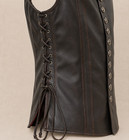 Leather Vest Renaissance Genuine Leather Men s Medieval Vest Cosplay Costumes