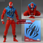 Hot-new Mess Toys Scarlet Hero Spider-man Blue Suit 1 12 Action Figure Us Stock