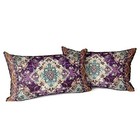 Boho Throw Pillow Covers 12x20 Inch Set Of 2 Boho 20  X 12   pack Of 2  Boho-4