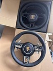 Porsche 911 991 Carrera 718 Cayman Boxster Cayenne Macan Leather Steering Wheel-