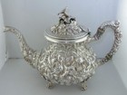 Sterling Silver Stieff Teapot Stieff Rose No 700  no Mono