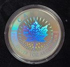 2003 Silver Maple Leaf Hologram Holographic Set Canadian Mint Display Box   Ogp