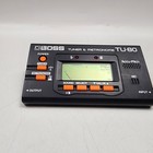 Boss Tuner   Metronome Tu-80 Digital Chromatic Automatic Device For Guitar Bass