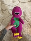 Vintage 1992 Talking Barney Playskool 18  Plush Purple Dinosaur Tested Works Lot