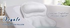 Bath Pillow Bathtub Pillow  Luxury Bath Pillows For Tub Neck And Back Support 