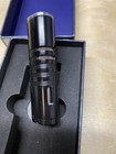 Xikar Ellipse Triple Jet Flame Cigar Lighter - Black And Chrome - New