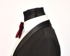 Mens Ferucci Oversized Pre Tied- Burgundy Velvet Bowtie  Wedding  Big Bow Tie