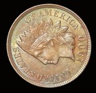 1900 Indian Head Cent - Nicely Toned  Great Color - Free Shipping