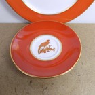 Tiffany   Co Copeland Spode Red Pheasant Cup Saucer Plate Trio
