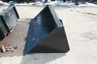 New 84  Skid Steer Loader Bucket For Bobcat  Case  Cat  John Deere   More
