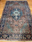6 3   X 10 3  Antique Heriz Rug