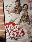 The Boy From Oz 2003 Broadway Cast Signed Window Card Poster Hugh Jackman