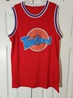 Tune Squad Lola  10 Bunny Jersey Space Jam Looney Tunes Basketball Size Med Red