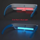 670nm Red Light Therapy Glasses For Eye Comfort   Visual Wellness     2-in-1      