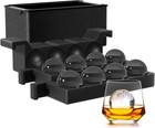 Clear Ice Ball Maker For Whiskey  Circle Ice Cube Tray Make 2inch Ice Sphere    