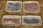 Stasher Reusable Silicone Food Bags Sandwich Snack Size Lot Set Group Of 4