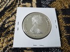 Cayman Islands 5 Dollars 1977 Silver Proof  spots hazy 