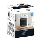 Set Of 2 Mainstays 1500w Ceramic Fan-forced Electric Space Heater White Open Box