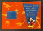 1995 Telecom First Disney Australia Phonecard  Limited To 1000 Vf nm 