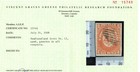 Newfoundland  13 Very Fine  Used Scarce Stamp   with Certificate  