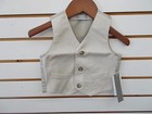 Infant Boys Perry Ellis  45 4pc Khaki Vest Suit Size 12 Months - 24 Months