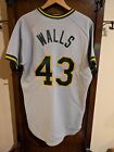 Lee Walls 1980 Oakland A s Coach Game Used worn Jersey