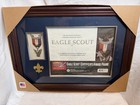 Eagle Scout Certificate Award Medal Holder Frame Usa Official 18x13 Boy Display