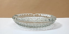 Round Wexford Anchor Hocking Clear Pressed Heavy Glass 5-3 8    Dia  Ashtray-mcm