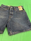 Levi s 501 Original Mid Thigh Shorts Medium Wash Size 27 Button Fly
