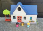Fisher-price Little People Friends Together Play House Playset 3 Figures Works