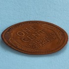 1933 Plymouth Automobile Car Elongated Wheat Copper Pressed Penny