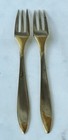Vintage Dirigold Dirilyte Goldware Regal Flatware Silverware Strawberry Fork