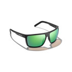 Bajio Toads Black Matte   Green Mirror Glass Sunglasses