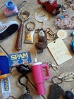 Huge Lot 42 Piece Keychains-a Good Assortment--vintage To Modern 