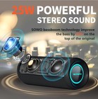 Wireless Portable Speaker-ipx7 Waterproof Bluetooth Speaker  25w Loud Stereo   
