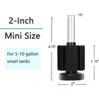 3 Pack Aquarium Bio Sponge Breeding Fry Betta Shrimp Nano Fish Tank