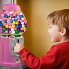 Gumball Machine With Stand Coin-operated Candy Vending Machine Candy Dispenser