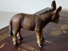 Schleich Brown Donkey Foal 2002 Retired Farm Nativity Educational Figurine 13268