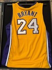  24 Kobe Bryant Autographed Los Angeles Lakers 60th Anniversary Jersey