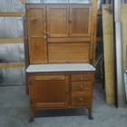 Sellers Better Kitchen Cabinet Antique Hoosier Baker Oak Farmhouse Pantry