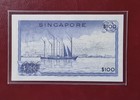 Singapore 100 Dollars 1973 Orchid Serie
