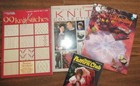 5 Vintage Knitting Pattern Soft Cover Booklets   Leaflets