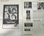 1970 Beatles United Artist Press Book Let It Be  Original - Complete 