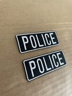 Police Law Enforcement Embroidery Patch Iron sew On New Set Of 2 Fast Shipping