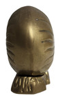 Vintage Mcm Brass Nautilus Shell Planter  5 x4 5 x3  With Pedestal Euc