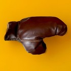 Vintage Youth Size Brown Leather Boxing Gloves 1950-60 s Excellent Condition