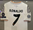 Cristiano Ronaldo Signed Framed Authentic Jersey Real Madrid  Psa Dna        