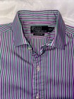 Polo By Ralph Lauren   Men   s Classic Fit Striped Dress Shirt   Size 16 34 35